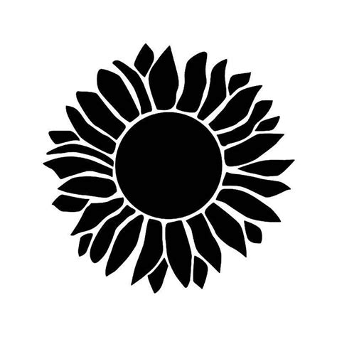 Download 554+ Sunflower Decal Clip Art Cameo
